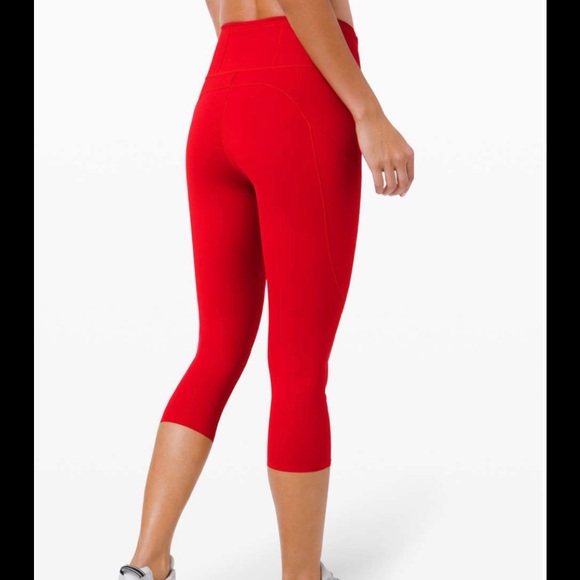 Lululemon Fast and Free Crop II 19" *Non-Reflective - Picture 2 of 4
